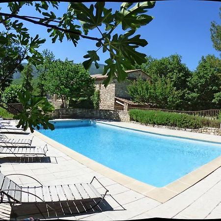 Hotel Lou Caleu Restaurant Le Rocher Des Abeilles Saint-Martin-de-Castillon Eksteriør billede