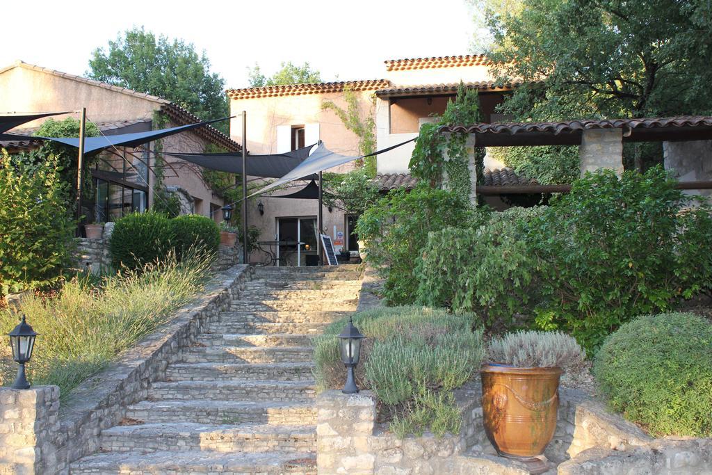 Hotel Lou Caleu Restaurant Le Rocher Des Abeilles Saint-Martin-de-Castillon Eksteriør billede