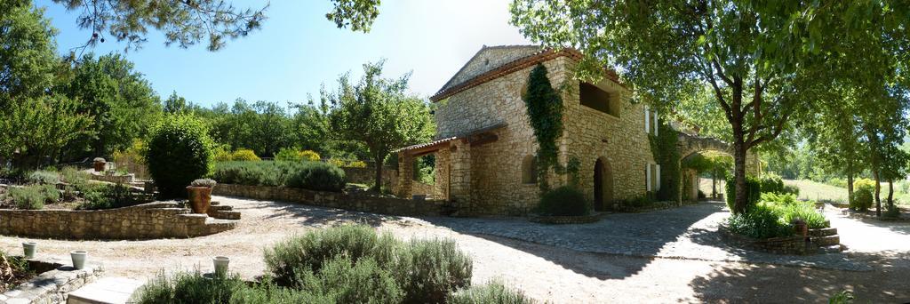 Hotel Lou Caleu Restaurant Le Rocher Des Abeilles Saint-Martin-de-Castillon Eksteriør billede
