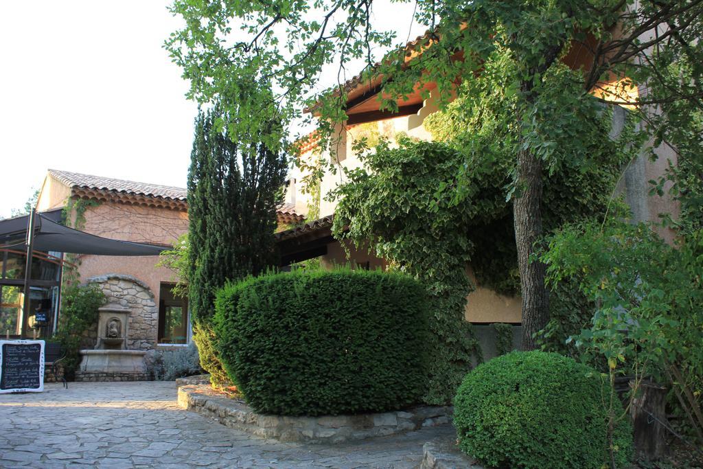 Hotel Lou Caleu Restaurant Le Rocher Des Abeilles Saint-Martin-de-Castillon Eksteriør billede